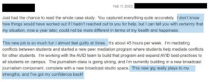 A Coaching Success Story