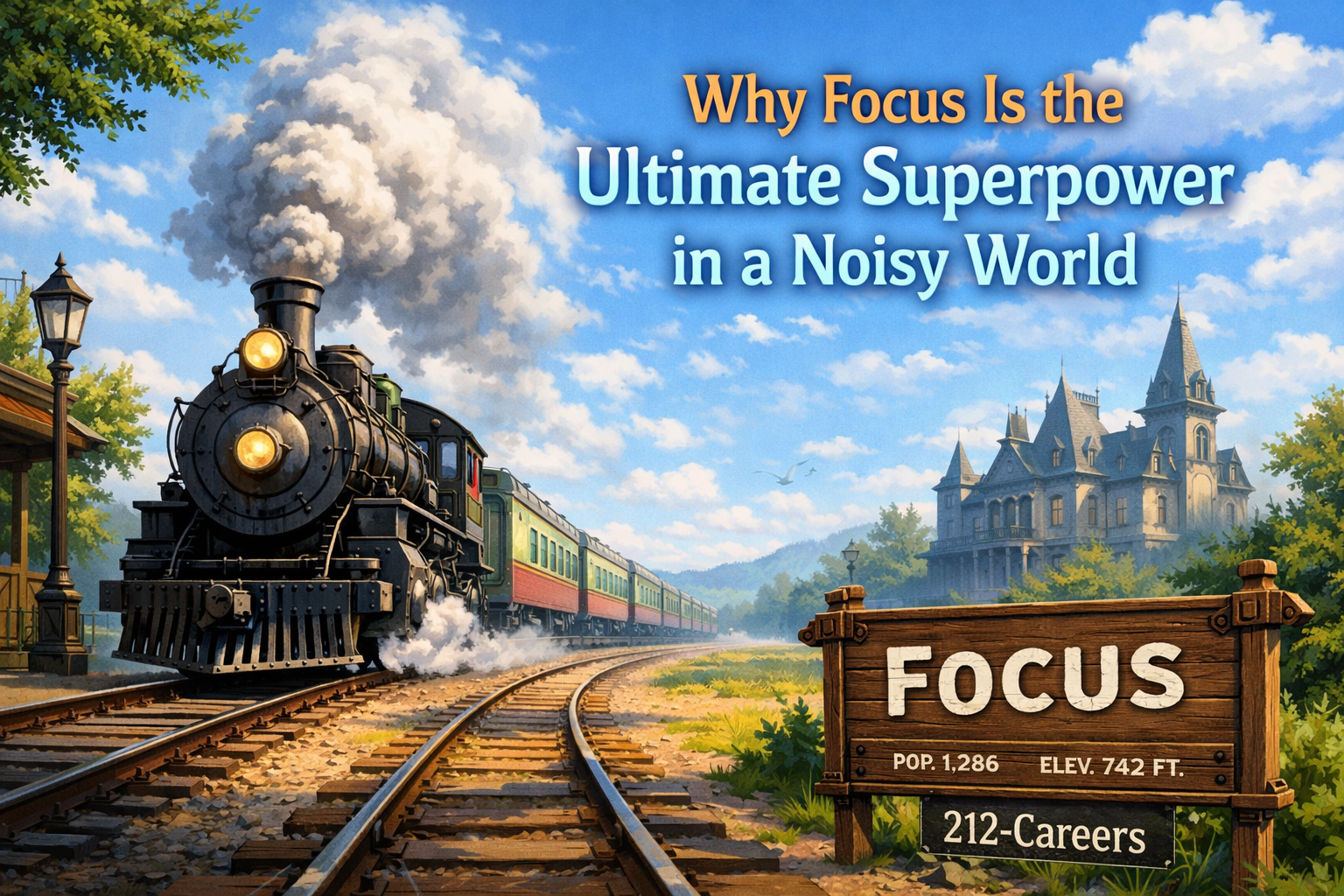 Why Focus Is the Ultimate Superpower in a Noisy World