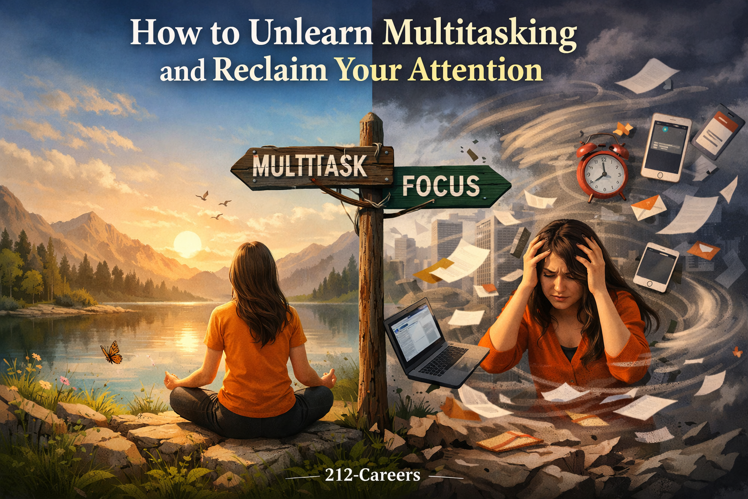 How to Unlearn Multitasking and Reclaim Your Attention
